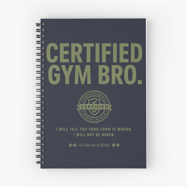 Item preview, Certified Gym Bro Form Critic Unsolicited Advice Funny designed and sold by Enea Kelo.