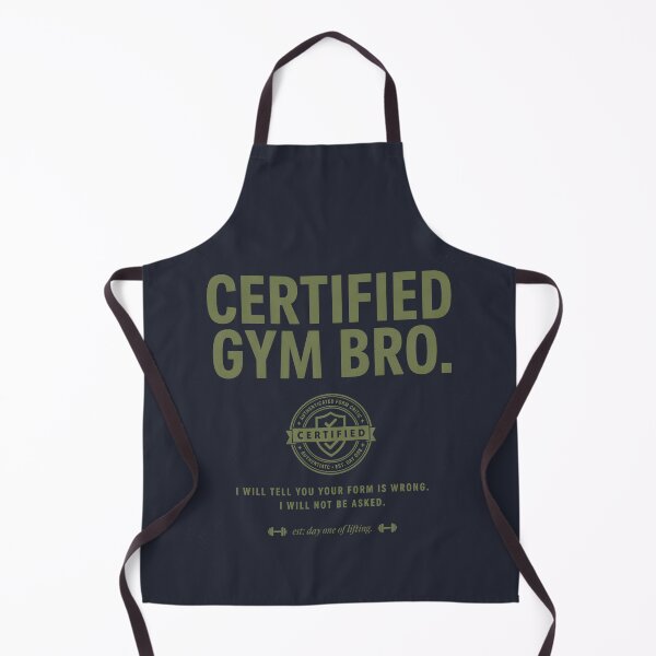 Item preview, Certified Gym Bro Form Critic Unsolicited Advice Funny designed and sold by Enea Kelo.