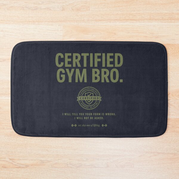 Item preview, Certified Gym Bro Form Critic Unsolicited Advice Funny designed and sold by Enea Kelo.