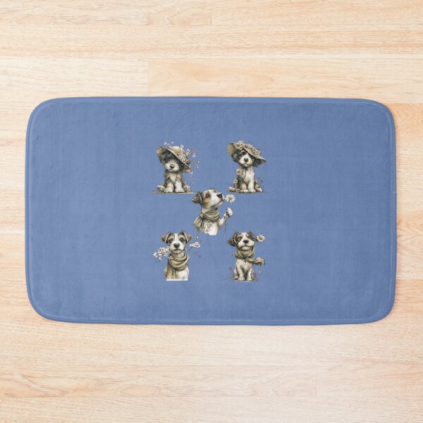 Item preview, Five dogs with flowers part 4  designed and sold by Palmtree94.