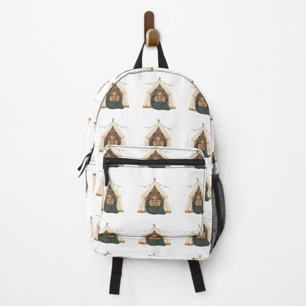 Item preview, Introvert Camping Bear – Do Not Disturb Hibernating Funny Tent Sleeping Bag Design for Introverts & Nature Lovers designed and sold by AbderraimArt.