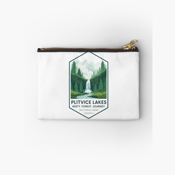 Item preview, Plitvice Lakes Misty Forest Journey National Park Croatia Travel Explorer designed and sold by Simsimah26Parks.