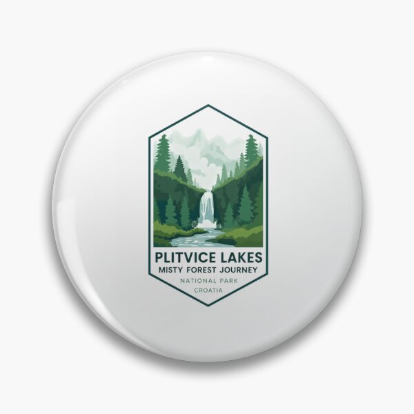 Item preview, Plitvice Lakes Misty Forest Journey National Park Croatia Travel Explorer designed and sold by Simsimah26Parks.