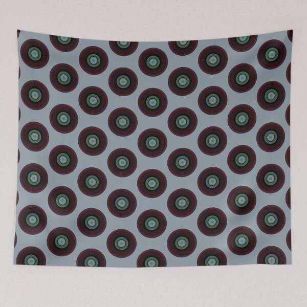 Item preview, Multicolored Circle V designed and sold by Gluecknika.