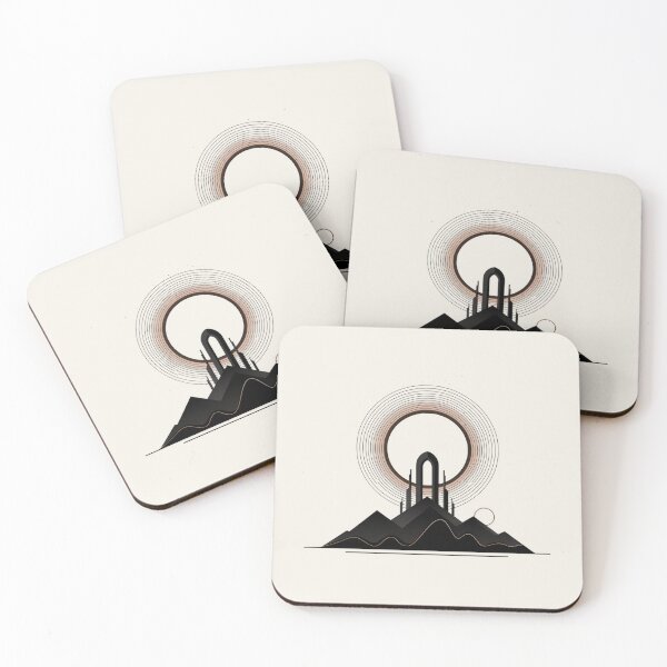 Item preview, Melodic Techno Eclipse | Minimal Futuristic Landscape Design designed and sold by PatsiRose.