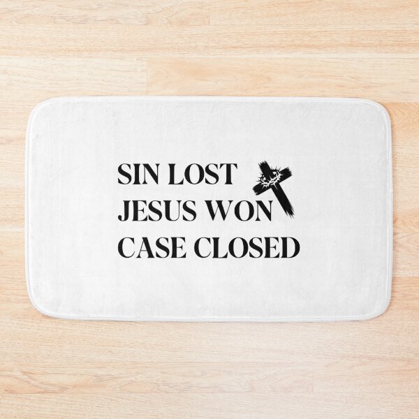 Item preview, Sin Lost Jesus Won Case Closed – Christian Salvation designed and sold by hergracediary.