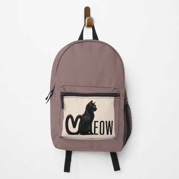 Item preview, Black Cat Meow Minimalist Design designed and sold by Sneh024.