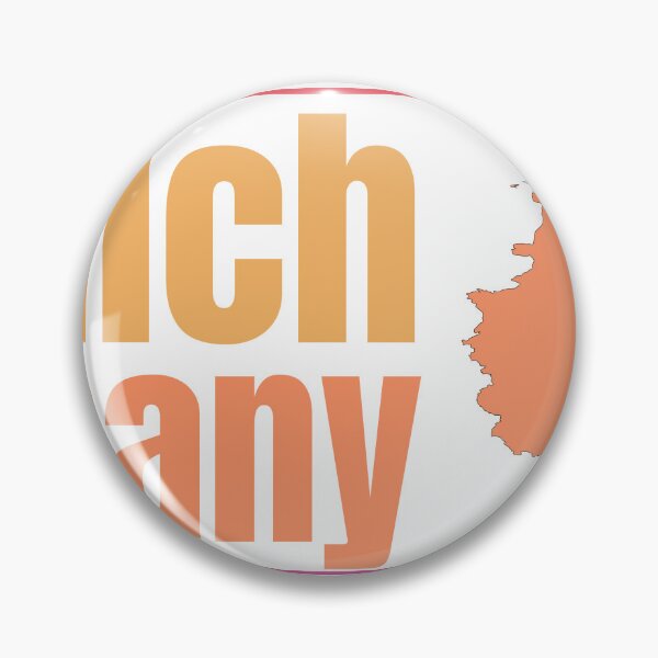 Item preview, Munich Germany City Marked On Country Map designed and sold by TheIconSmith.