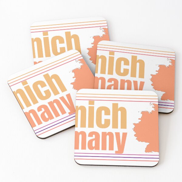 Item preview, Ciudad de Múnich, Alemania, marcada en el mapa del país. designed and sold by TheIconSmith.