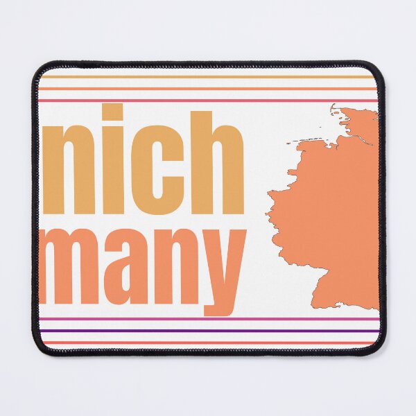 Item preview, Munich Germany City Marked On Country Map designed and sold by TheIconSmith.