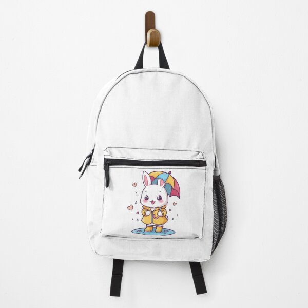 Item preview, Cute Rainy Bunny Kawaii Sticker | Adorable Rabbit with Umbrella designed and sold by Stylestickers55.