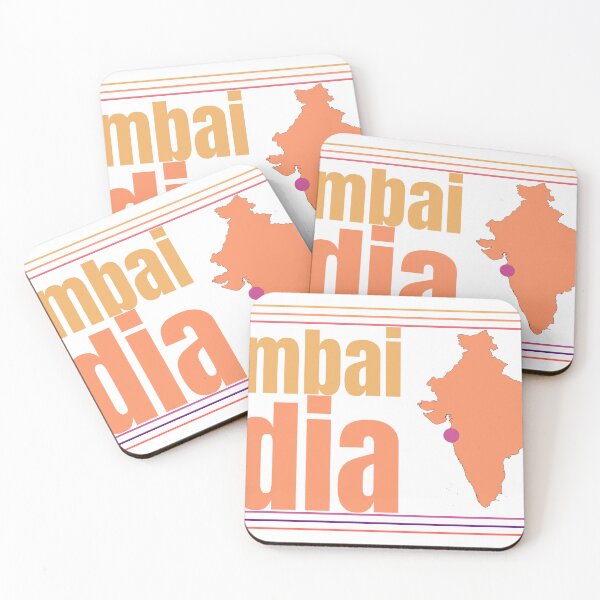 Item preview, Mumbai India City Marked On Country Map designed and sold by TheIconSmith.