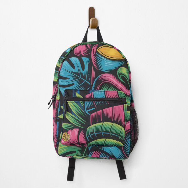 Item preview, Neon Tiki Bar Wall Art – Retro Glow Tropical Totem Maximalist Hawaiian Cocktail Decor designed and sold by Tamas Das.