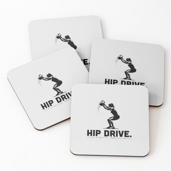 Item preview, Hip Drive - Kettlebell Athlete Silhouette Crossfit designed and sold by Enea Kelo.