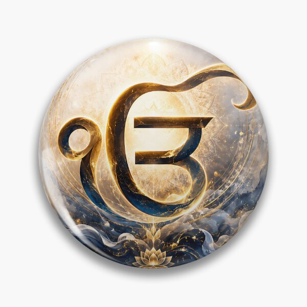 Item preview, Radiant Ik Onkar Divine Light designed and sold by SoulfulStudio.