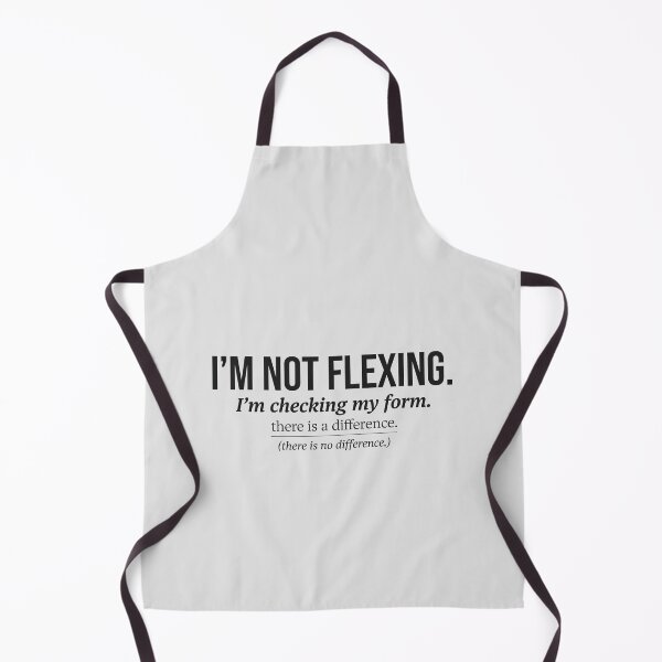 Item preview, Im Not Flexing - Checking My Form Gym Humor Quote designed and sold by Enea Kelo.