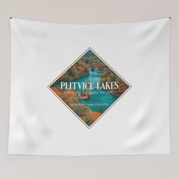 Item preview, Plitvice Lakes Autumn Colors Escape National Park Croatia Travel Destination Visitor designed and sold by Simsimah26Parks.