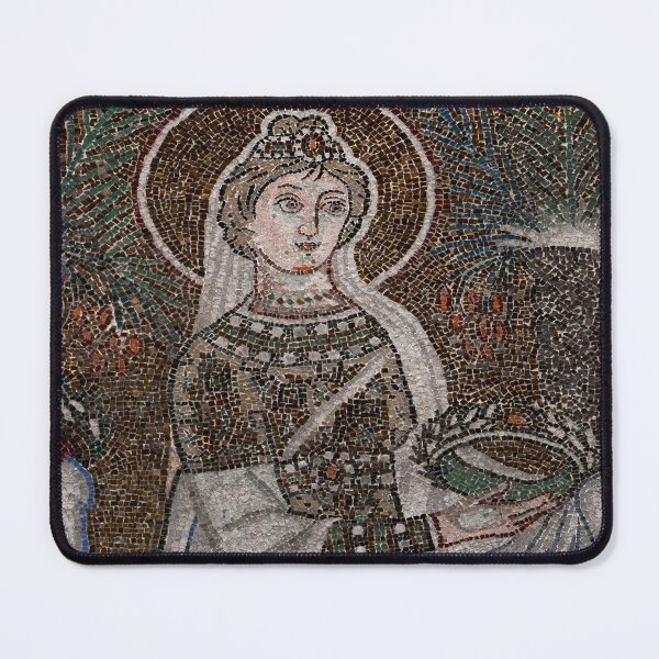 Item preview, Solemn splendour of bejewelled Byzantine Saint designed and sold by TerryKerrImages.