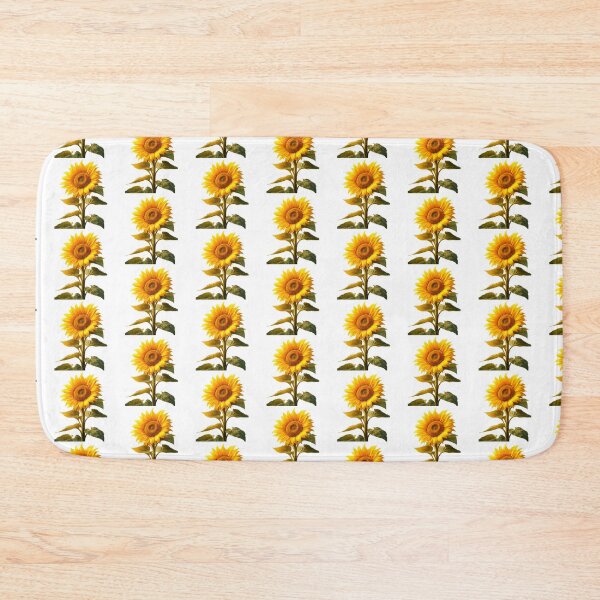 Item preview, Golden Sunflower Botanical Floral Illustration designed and sold by P jo.
