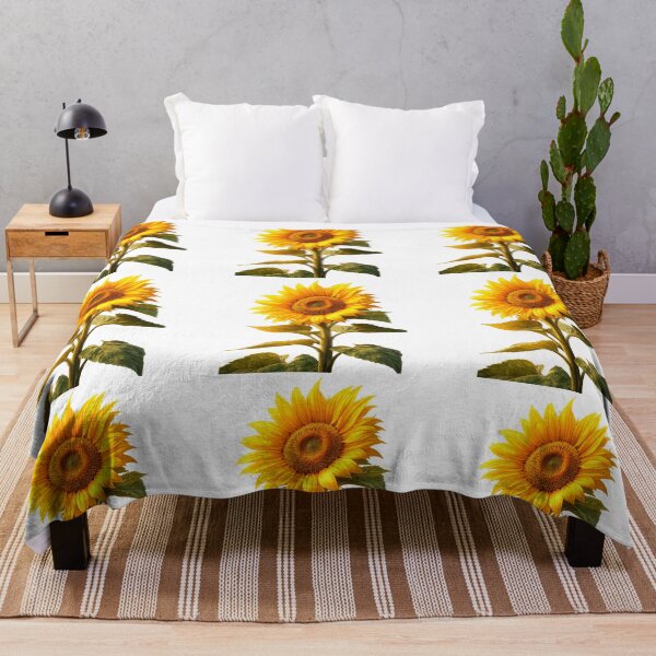 Item preview, Golden Sunflower Botanical Floral Illustration designed and sold by P jo.