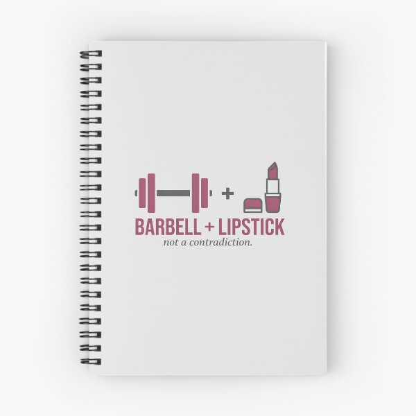 Item preview, Barbell Lipstick - Womens Fitness designed and sold by Enea Kelo.