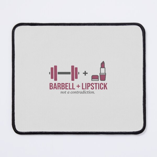 Item preview, Barbell Lipstick - Womens Fitness designed and sold by Enea Kelo.