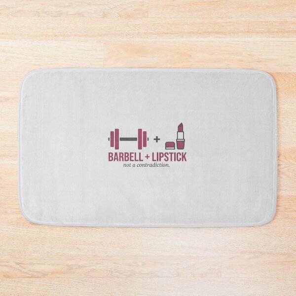 Item preview, Barbell Lipstick - Womens Fitness designed and sold by Enea Kelo.