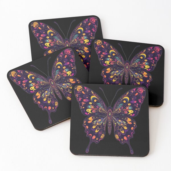 Item preview, Cosmic Butterfly | Psychedelic Fantasy Butterfly Illustration designed and sold by AvalonMoss.