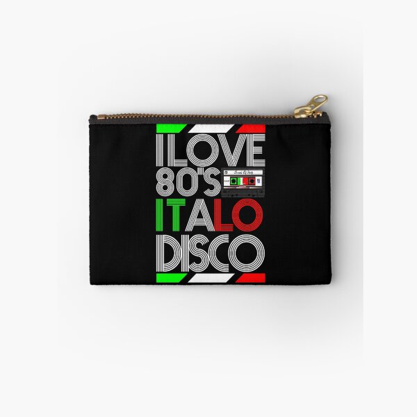 Item preview, I Love 80' Italo Disco Black  designed and sold by Graphroad.