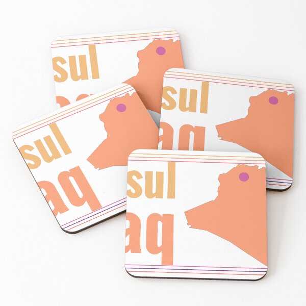 Item preview, Mosul Iraq City Marked On Country Map designed and sold by TheIconSmith.