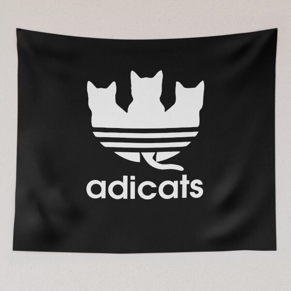 Item preview, adicats funny parody sport lovers designed and sold by PurrfectHome.