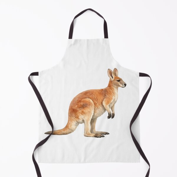 Item preview, Red Kangaroo — Watercolour Painting designed and sold by Jaruart.