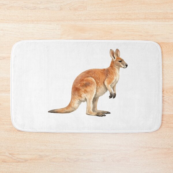 Item preview, Red Kangaroo — Watercolour Painting designed and sold by Jaruart.