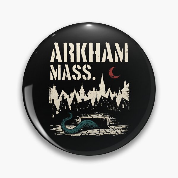 Item preview, Arkham Mass Historic Town Silhouette Cthulhu Monster Tentacle designed and sold by Fenay Designs.