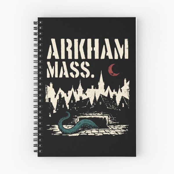 Item preview, Arkham Mass Historic Town Silhouette Cthulhu Monster Tentacle designed and sold by Fenay Designs.