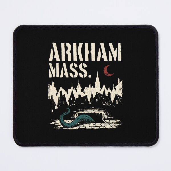 Item preview, Arkham Mass Historic Town Silhouette Cthulhu Monster Tentacle designed and sold by Fenay Designs.
