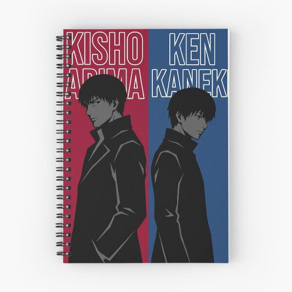 Item preview, Kisho Arima vs Ken Kaneki Tokyo Ghoul Split Minimalist Art Print designed and sold by MCHDesignST.