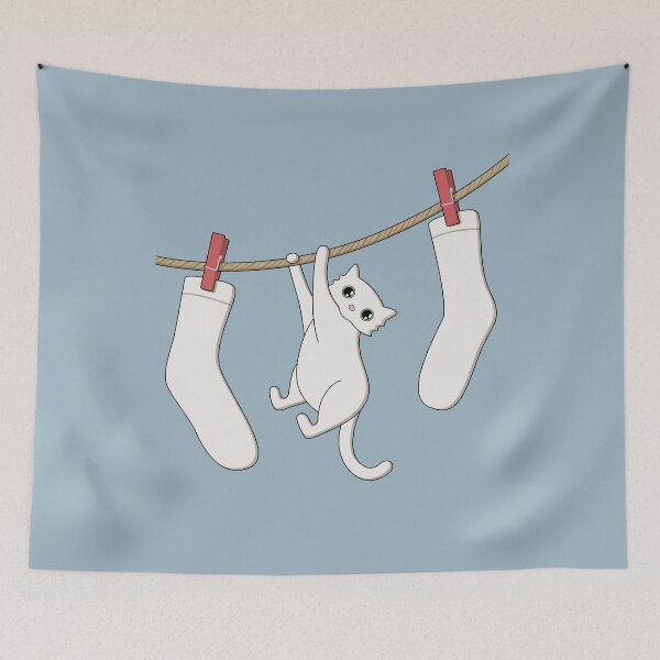 Item preview, Is it cat or sock? designed and sold by Sollomio.