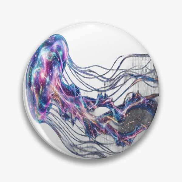 Item preview, Cosmic Jellyfish in Galaxy Motion designed and sold by AanviPatel.