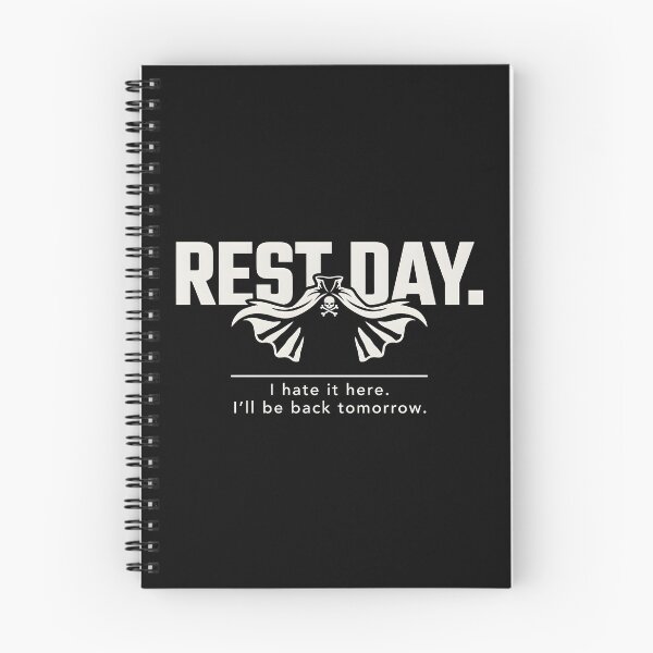 Item preview, Rest Day - Funny Gym Design designed and sold by Enea Kelo.