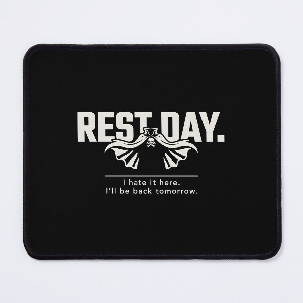 Item preview, Rest Day - Funny Gym Design designed and sold by Enea Kelo.
