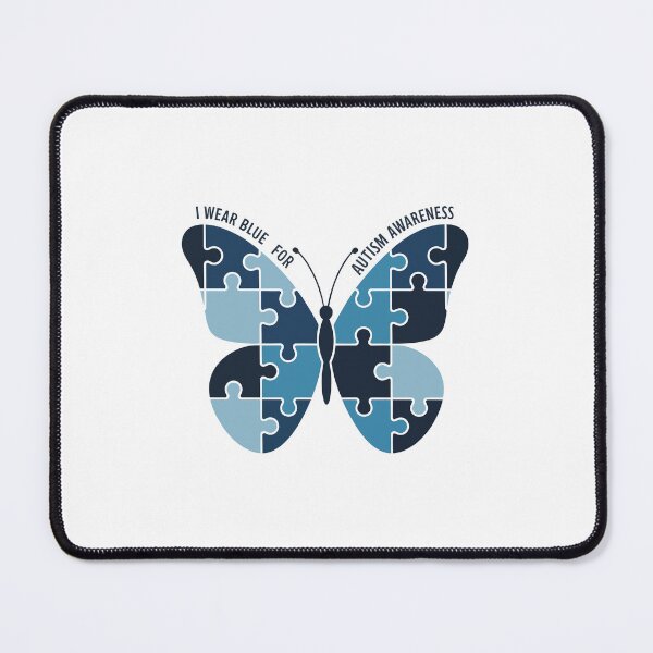 Item preview, I WEAR BLUE FOR AUTISM AWARENESS designed and sold by jkrphoto.