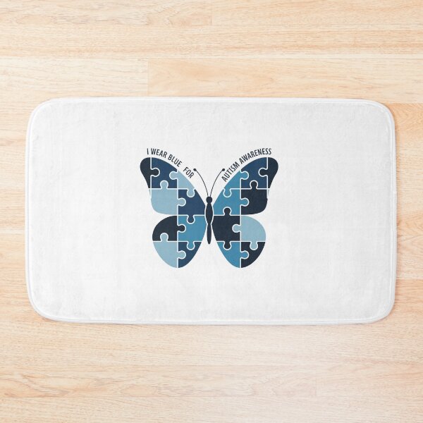 Item preview, I WEAR BLUE FOR AUTISM AWARENESS designed and sold by jkrphoto.