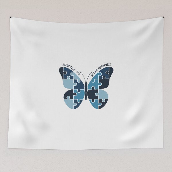 Item preview, I WEAR BLUE FOR AUTISM AWARENESS designed and sold by jkrphoto.