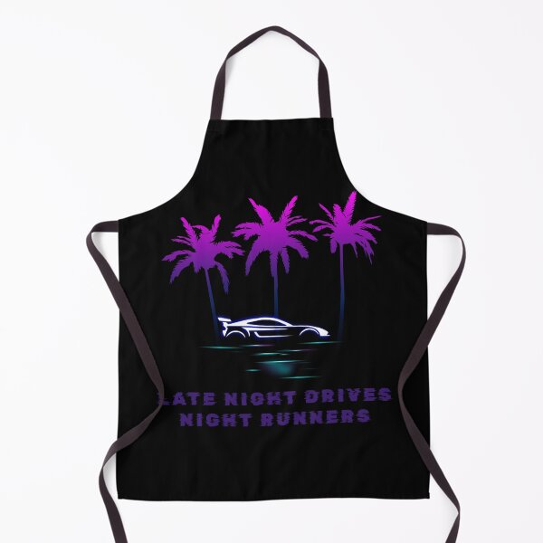 Item preview, Late Night Drive Night Runners Synthwave Tuning Neon Sports Car designed and sold by Frafri92.
