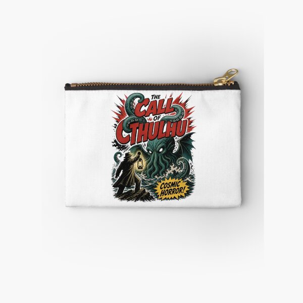 Item preview, The Call of Cthulhu Retro Comic Book Cover Cosmic Horror designed and sold by Fenay Designs.