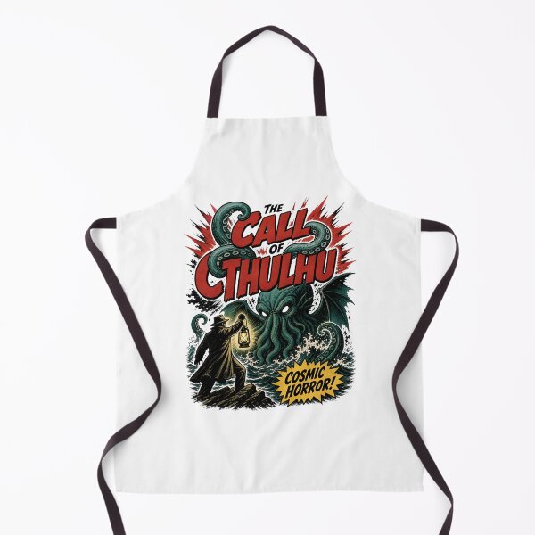 Item preview, The Call of Cthulhu Retro Comic Book Cover Cosmic Horror designed and sold by Fenay Designs.