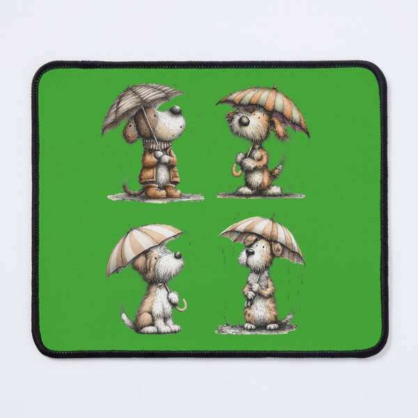 Item preview, 4 Dogs in rainy day part 4 designed and sold by Palmtree94.
