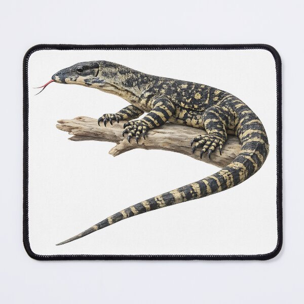 Item preview, Lace Monitor Goanna — Watercolour Illustration designed and sold by Jaruart.