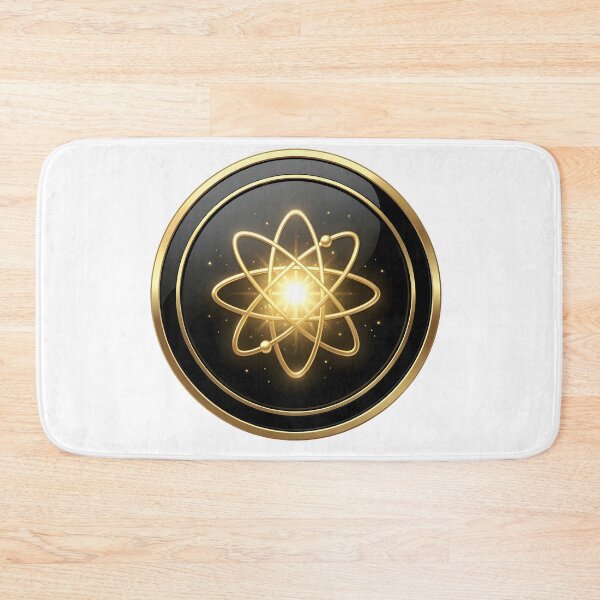 Item preview, Golden Atomic Energy | Luxury Science Symbol designed and sold by simaso.